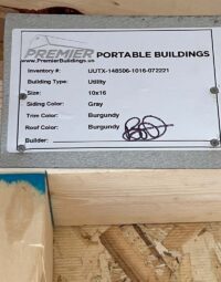 Utility Shed For Sale